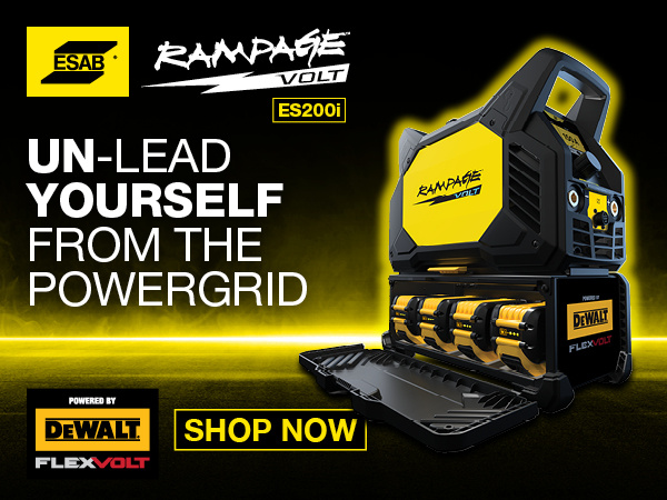 ESAB Rampage Volt Banner