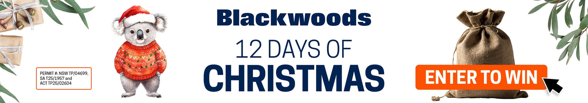 Blackwoods 12 Days of Christmas: Enter to Win
