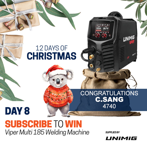 Congratulations to our Day 8 winner! 