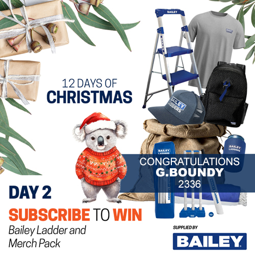 Congratulations G Boundy for being our Day Two Winner!