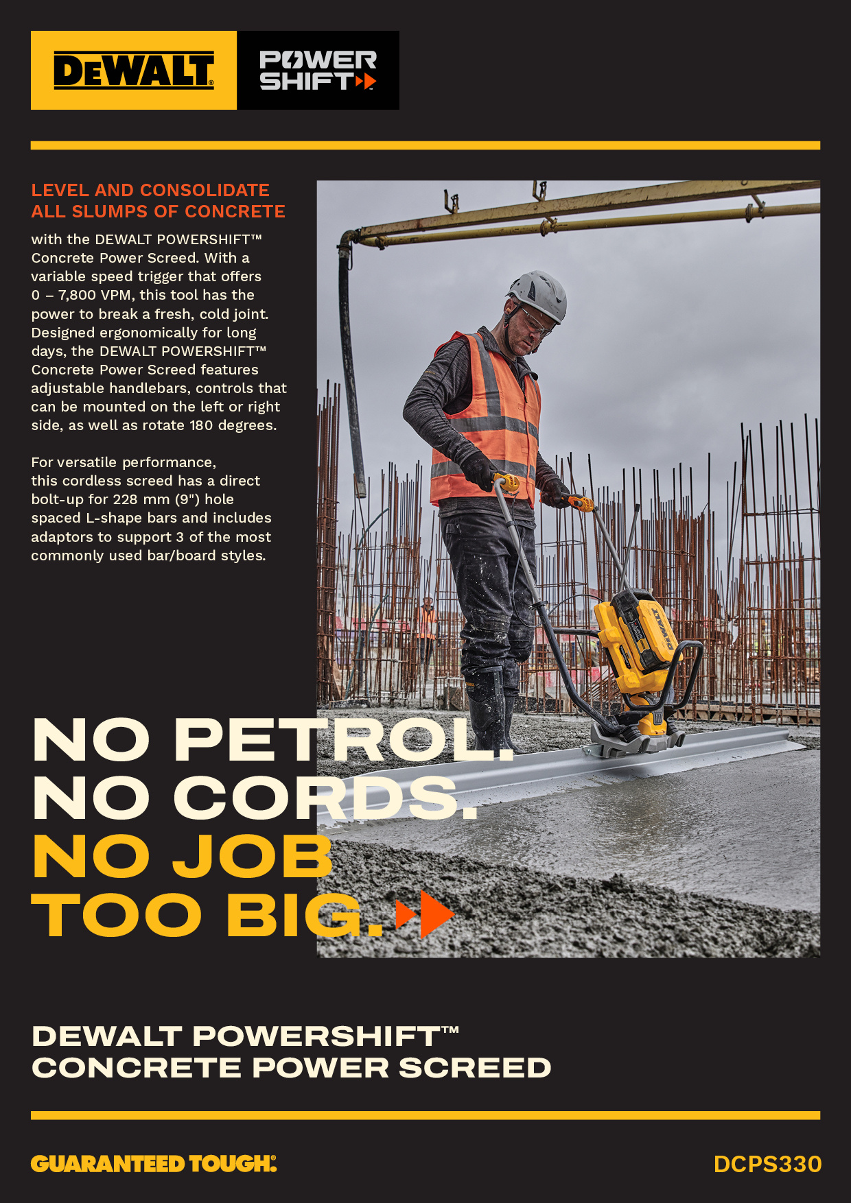 POWERSHIFT Screed POWERSHIFT Screed
